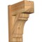 Ekena Millwork Olympic Craftsman Rough Sawn Outlooker, Western Red Cedar, 8"W x 16"D x 20"H OUT08X16X20OLY04RWR - alternate 1